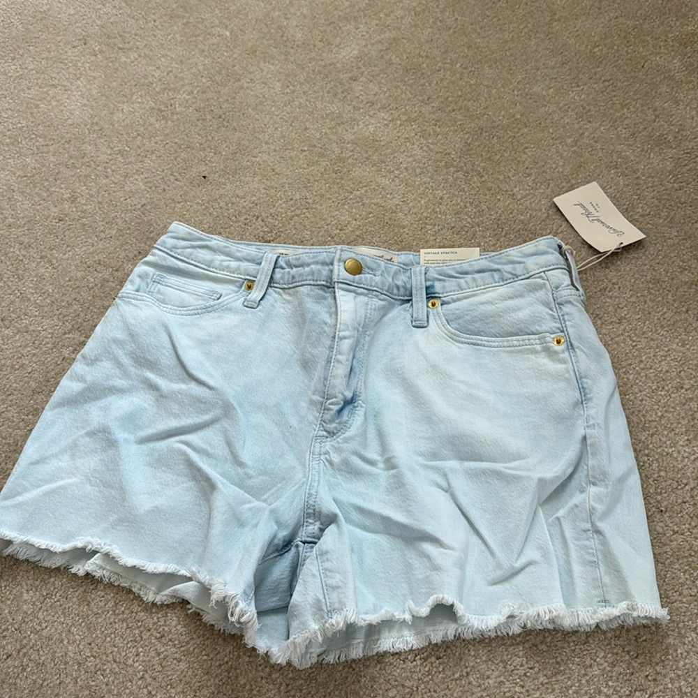 Midi Jean Shorts